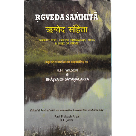 Rgveda Samhità. Sanskrit text  english translation  notes & index of verses vol I°