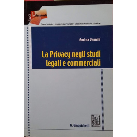 La Privacy negli studi legali e commerciali