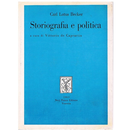 Storiografia e politica