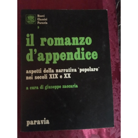 Il romanzo d'appendice