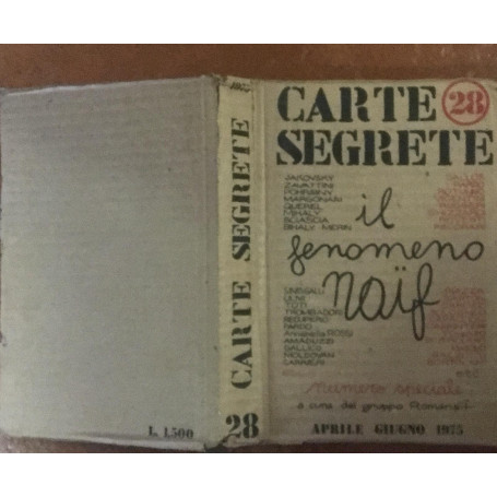 Il fenomeno naif. Carte segrete 28