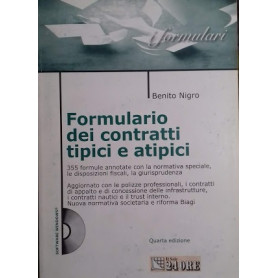 Formulario dei contratti tipici e atipici