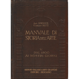 Manuale di storia dell'arte vol. V° Dal 1800 ai nostri giorniLibrisaggi