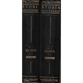 Roma antica  vol. II° parte seconda  L'impero - Vol. II° parte prima Dalle origini alla fine della repubblica