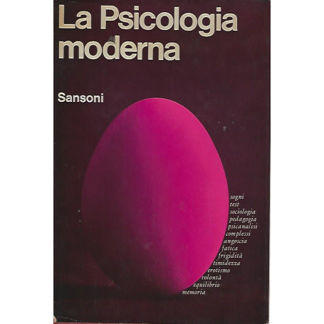 La psicologia moderna