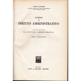 Corso di diritto amministrativo vol. 2°