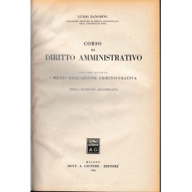 Corso di diritto amministrativo vol. 4°