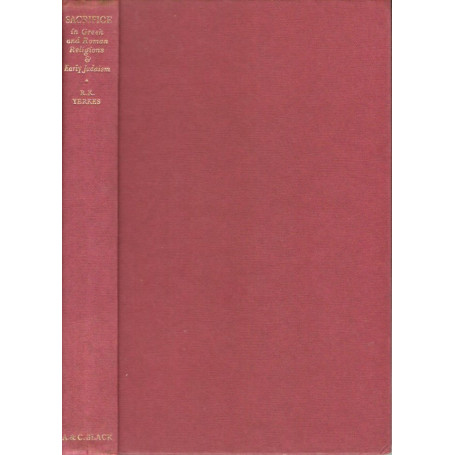 Sacrifice in Greekand Roman Religius and Early Judaism