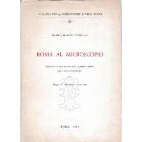 Roma al microscopio. Appunti per uno studio sull'aredo urbano dieci anni di ricerche