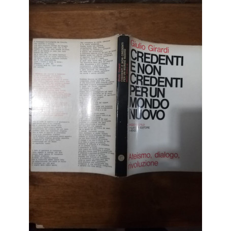 Credenti e non credenti per un mondo nuovo