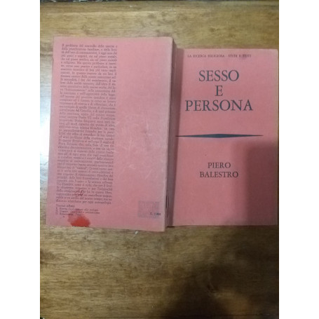 Sesso e persona