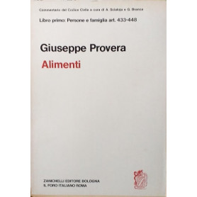 Libro primo: Persone e famiglia art. 433-448 - Alimenti