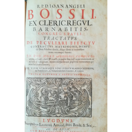Tractatus de peculiari effectu contractus matrimonii (..)