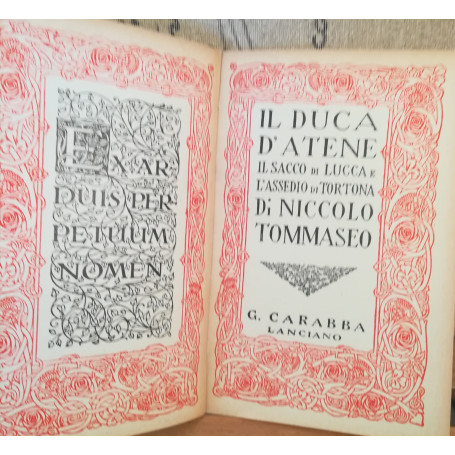 Il Duca d'Atene. Il sacco di Lucca e l'assedio di Tortona.