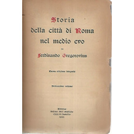 Storia della città  di Roma nel medio evo. Volume dodicesimo