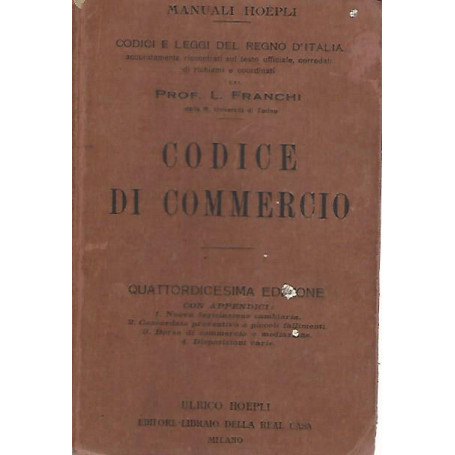 Codice di commercio