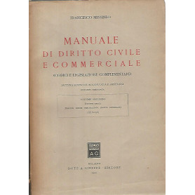 Manuale di diritto civile e commerciale. Volume II