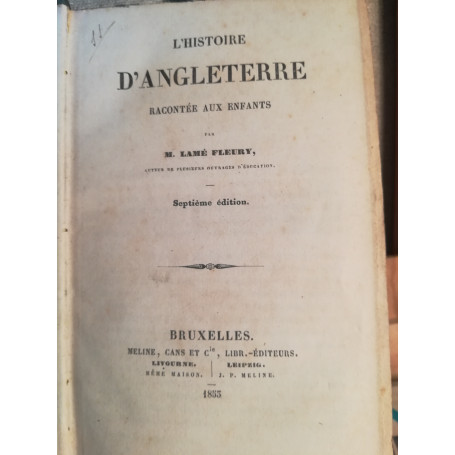 L'Histoire d'Angleterre racontée aux enfants.