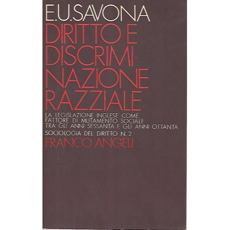 Diritto e discriminazione razziale