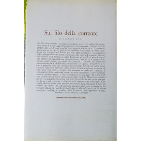 Sul filo della corrente. Fatti e figure della letteratura italiana