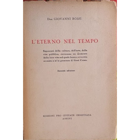 L'Eterno nel Tempo