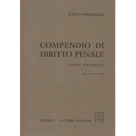 Compendio di diritto penale. Parte generale