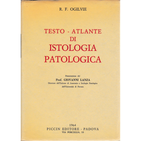 Testo - Atlante di Istologia Patologica
