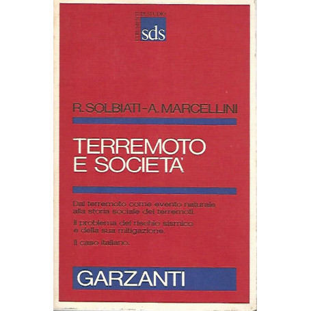 Terremoto e società