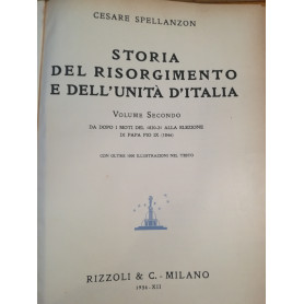 Storia del Risorgimento e dell'Unità  d'Italia. II. Da dopo i moti del 1820-21 alla elezione di Pio IX (1846).