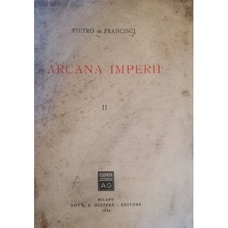 Aracana Imperii. III. Tomo I.