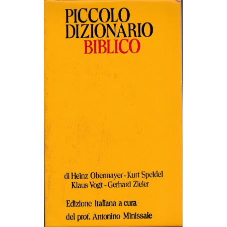 Piccolo dizionaro Biblico