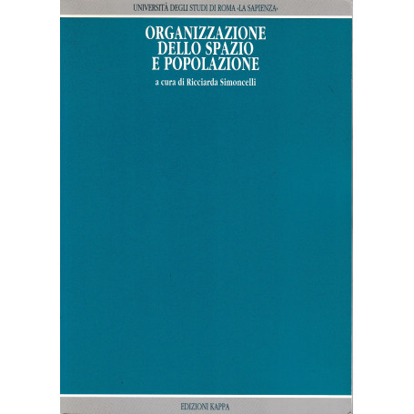 Organizzazione dello spazio e popolazione