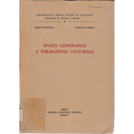 Spazio geografico e formazione culturale