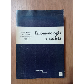 Fenomenologia e società