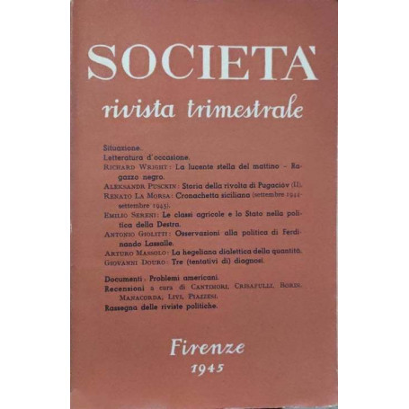 Società.  1945 N. 4