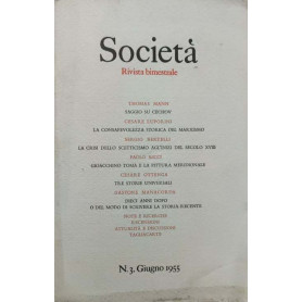 Società . N.3 Giugno 1955