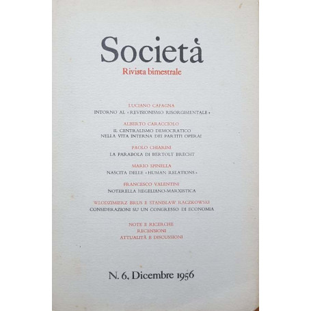 Società N.6 Dicembre 1956