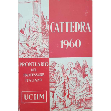 Cattedra  prontuario del professore italiano 1960