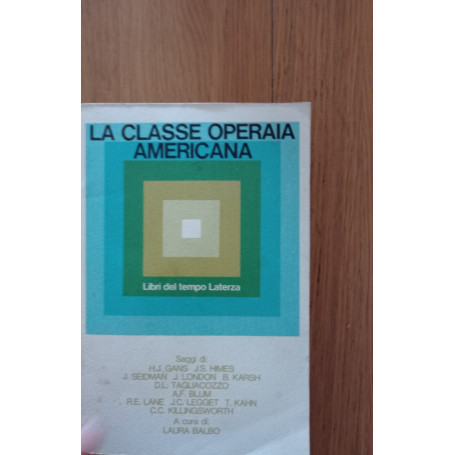 La classe operaia americana