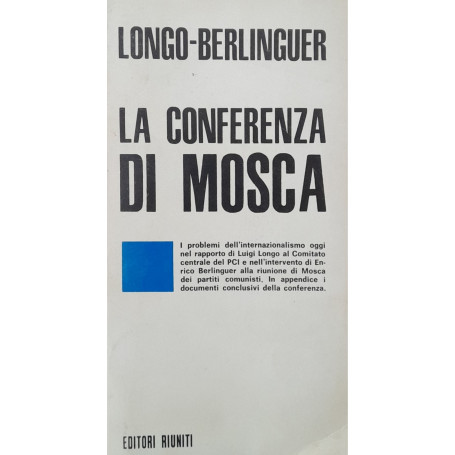 La conferenza di Mosca