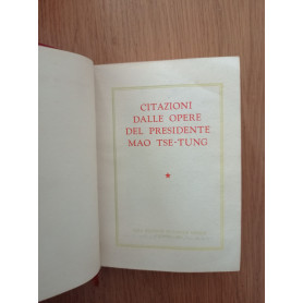 Citazioni dalle opere del presidente Mao Tse Tung