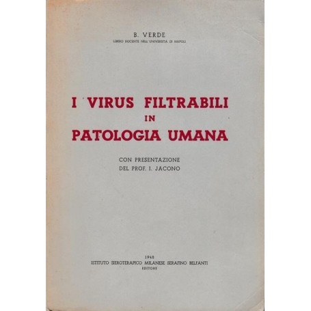 Virus filtrabili in patologia umana