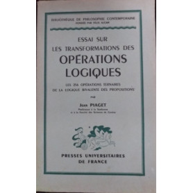 Essai sur les transformations des operations logiques