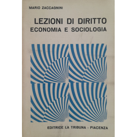 Lezioni di diritto economia e sociologia