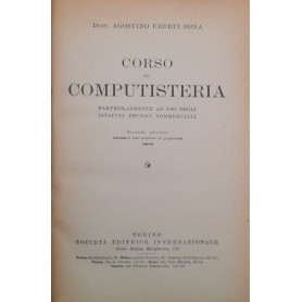 Corso di computisteriaLibrisaggi