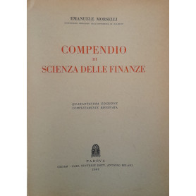 Compendio di scienza delle finanze