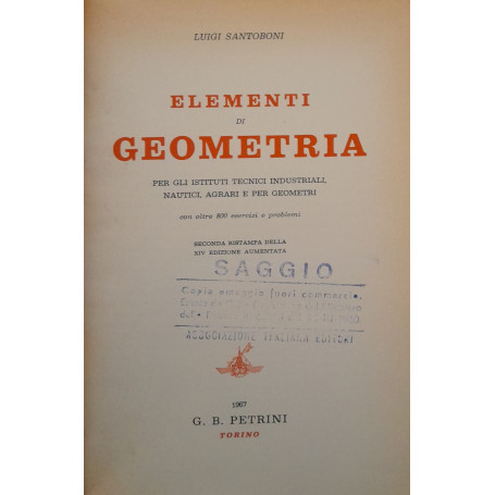 Elementi di geometria