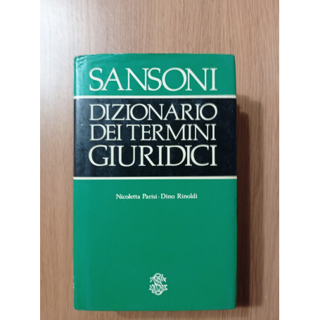 Dizionario dei termini giuridici