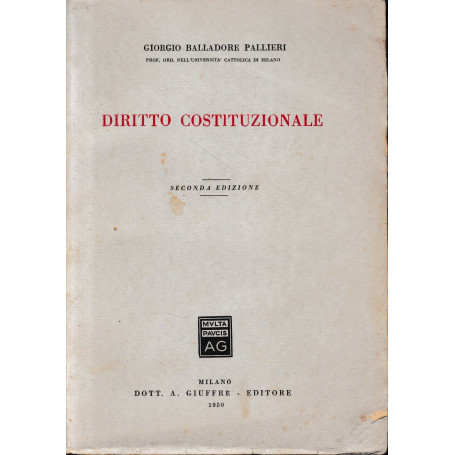 Diritto costituzionale