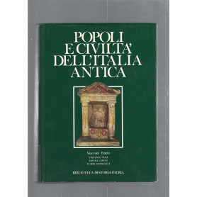 Popoli e civiltà  dell'Italia antica vol.3